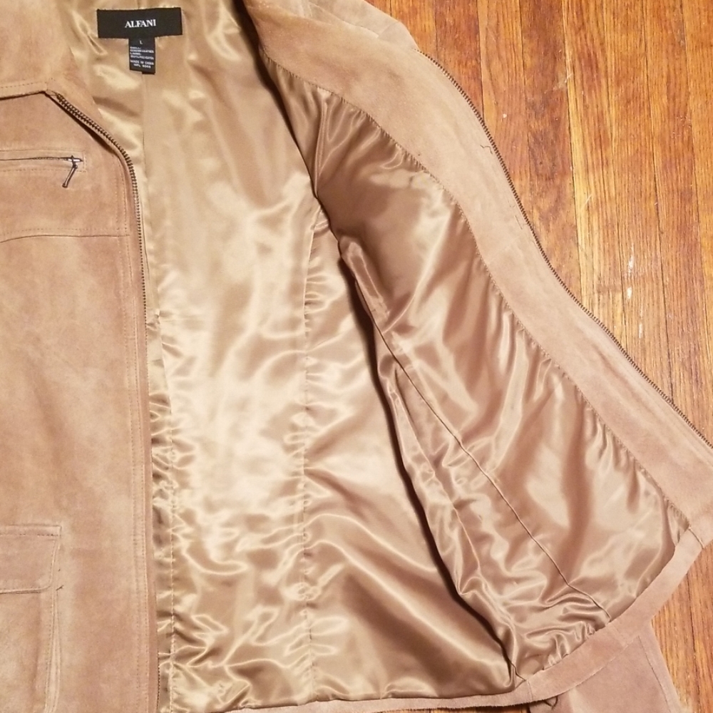 ALFANI suede jacket - Picture 6 of 8